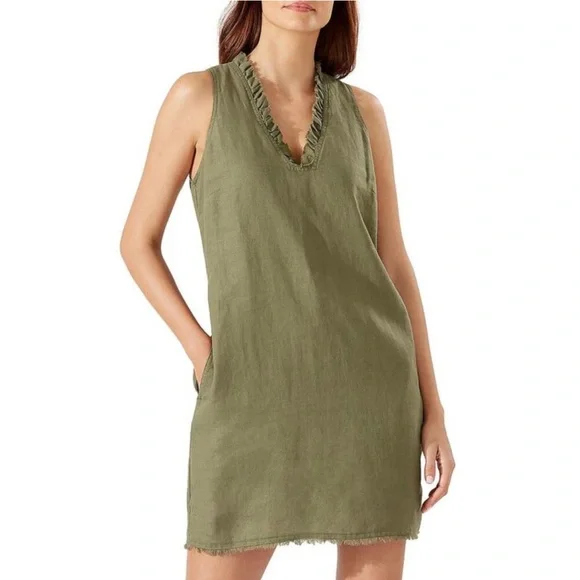 chinese dress ladies Tommy Bahama Women's Two Palms Patch Pocket Linen Dress main image 0